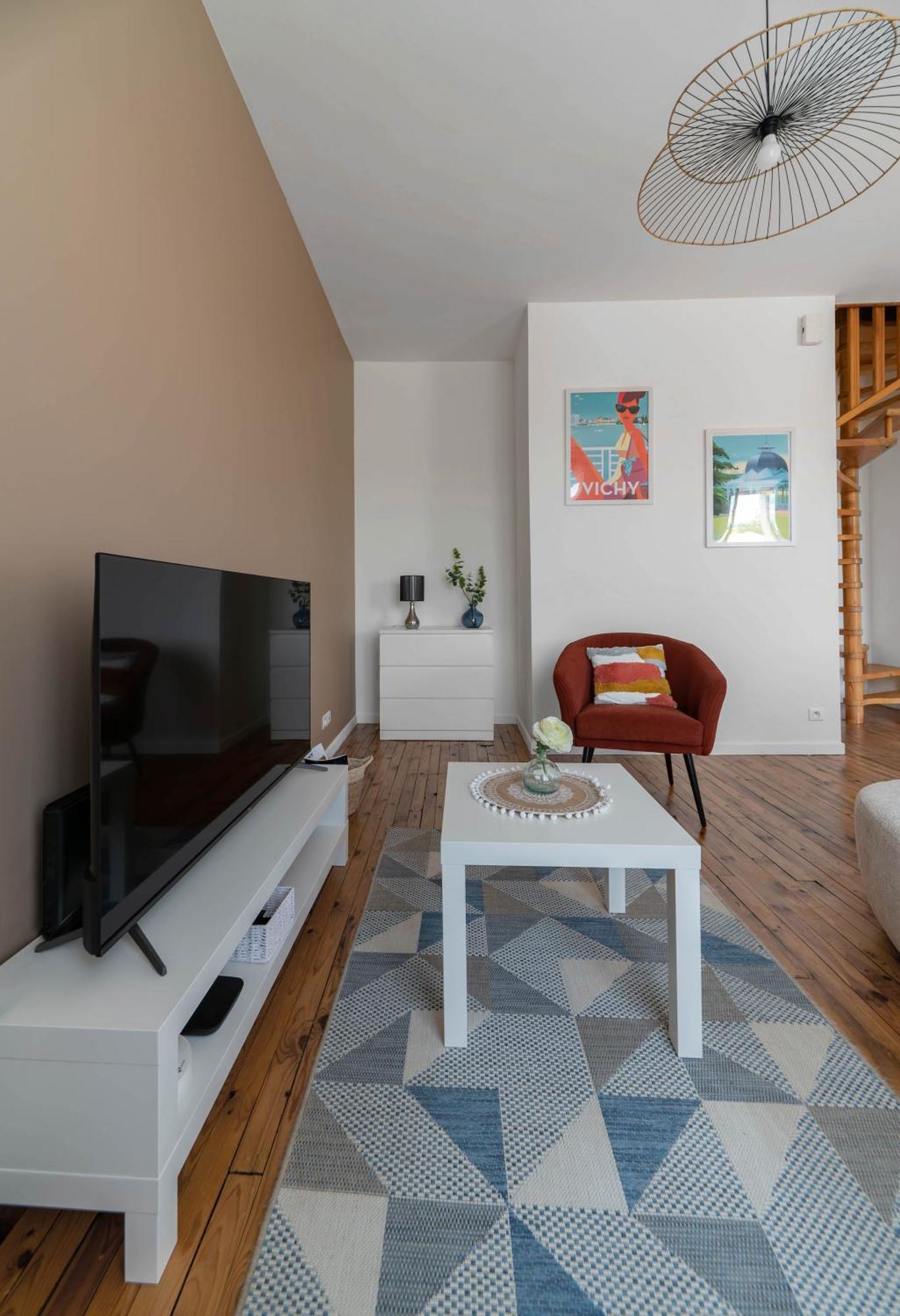 Le Grenet - Appartement Design En Duplex 维琪 外观 照片